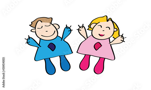 Deux enfants