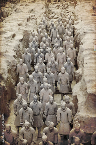 Chinese terracotta army - Xian  