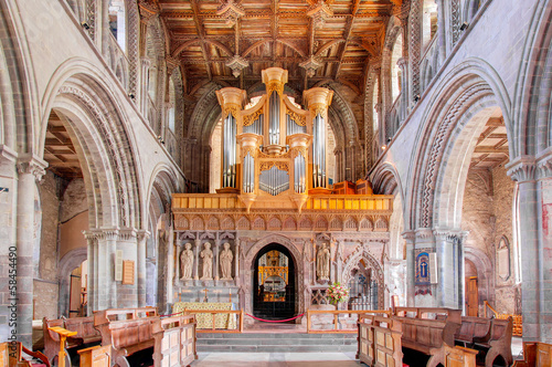 St. Davids Cathedral, Wales, UK