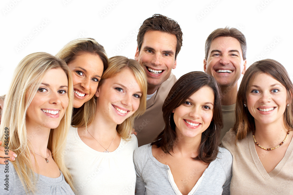 Group of friends. Group of friends.