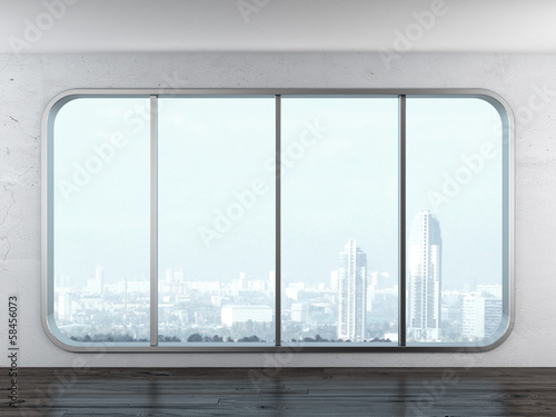Modern office window