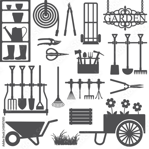 Gardening related icons 8