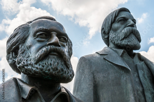 Marx and Engels photo