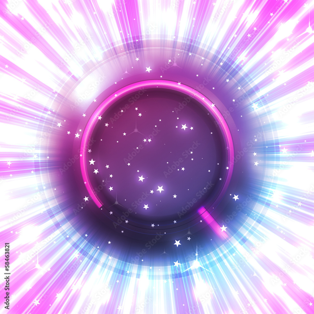 Glowing button background