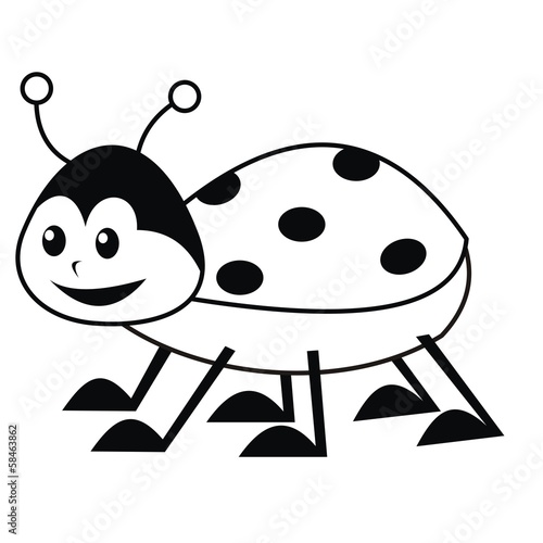 ladybug - coloring book vector de Stock | Adobe Stock ladybug - coloring book vector de Stock | Adobe Stock