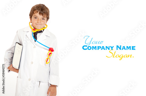 Extremely young doctor