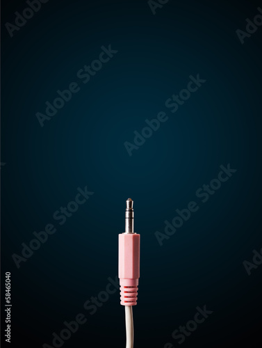 Electric cable with copy space