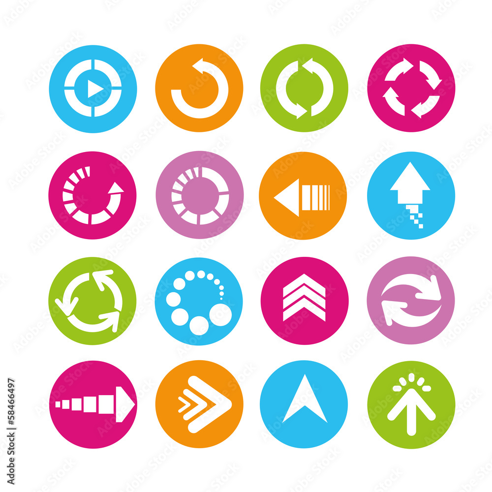arrow icons arrow icons