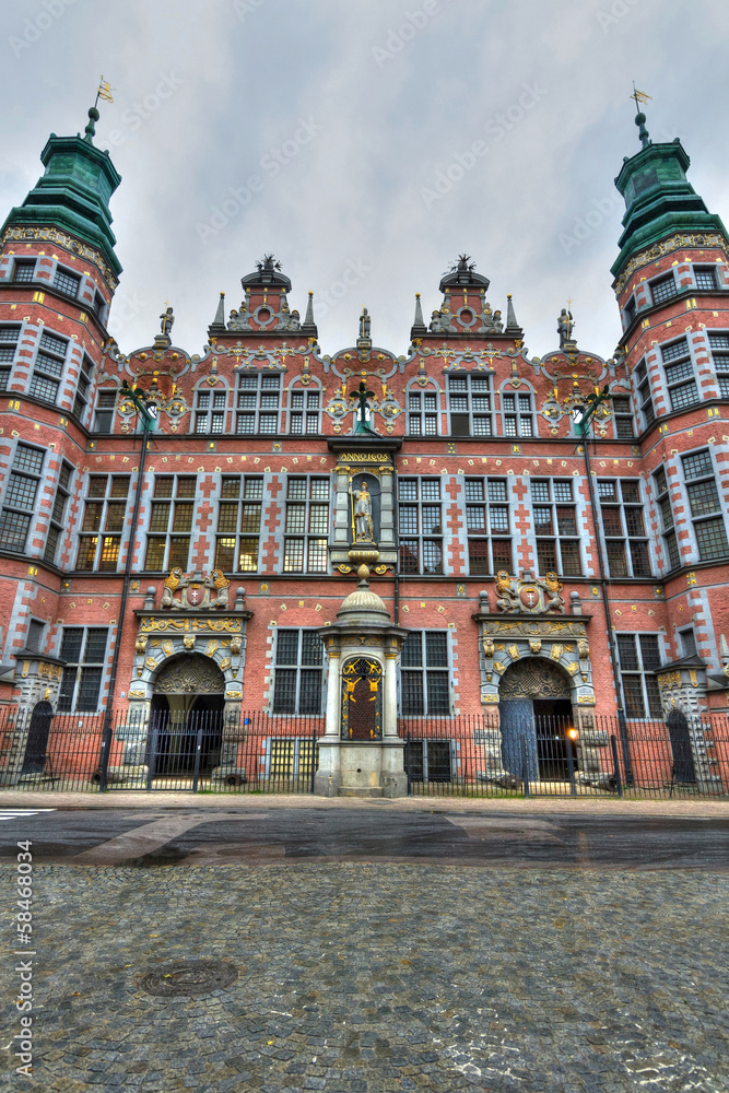 Obraz premium Weapon storehouse in Gdansk