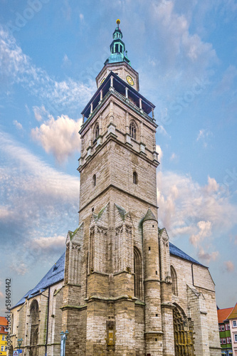 church St. Bonifacius Bad Langensalza germany photo