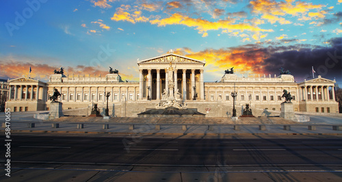 Photography Parliament - vienna.