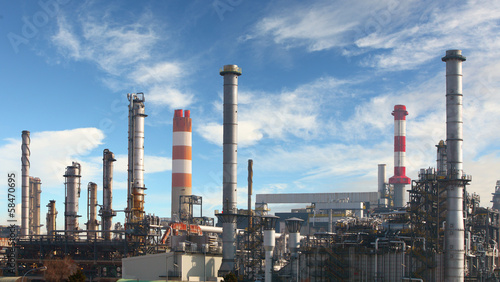 Oil refinery - factory