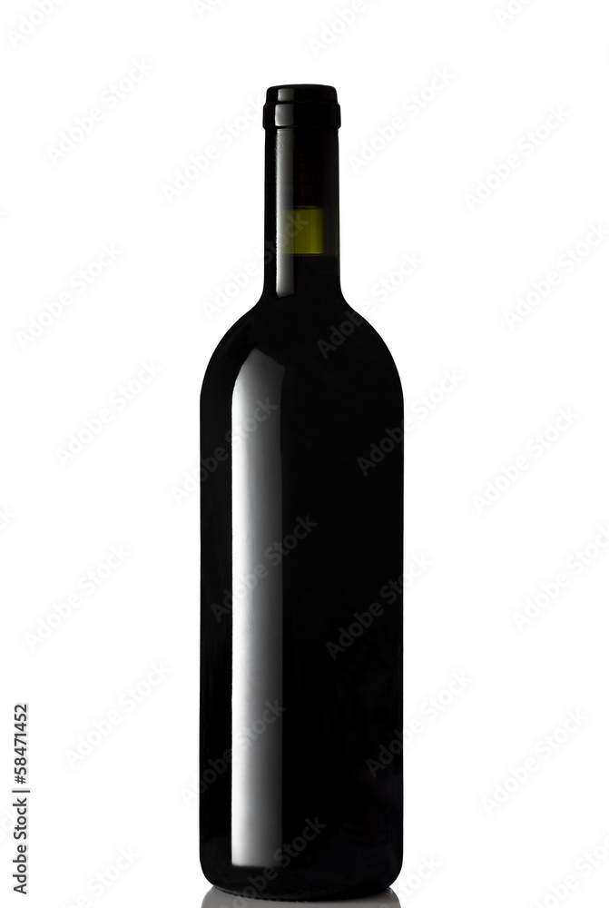 bottle of red wine
