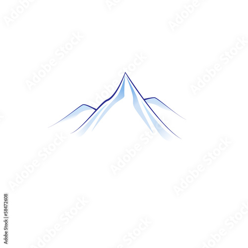 mountains vector