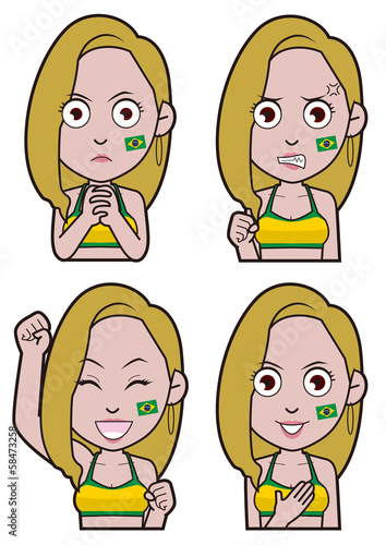 ブラジル代表サポーター2