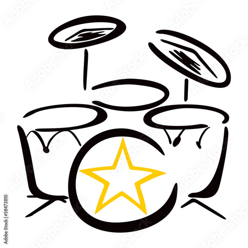 Set for drummer