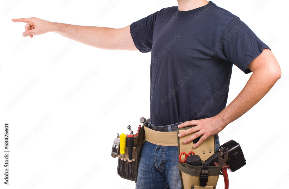 Blue collar worker. Blue collar worker.