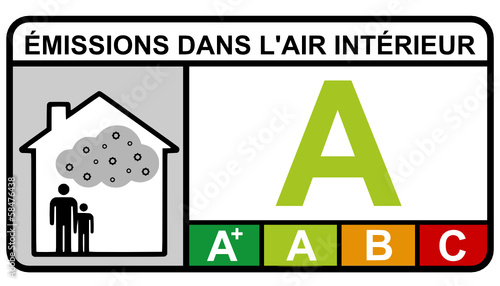 Etiquette : émissions dans l'air intérieur
