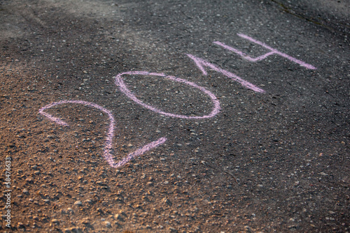 2014 written on asphalt