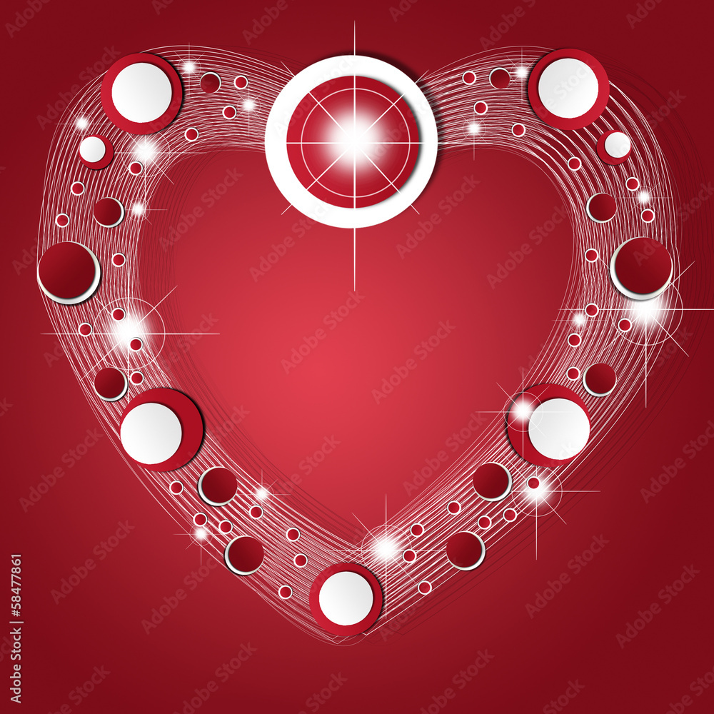 Fototapeta premium ハート