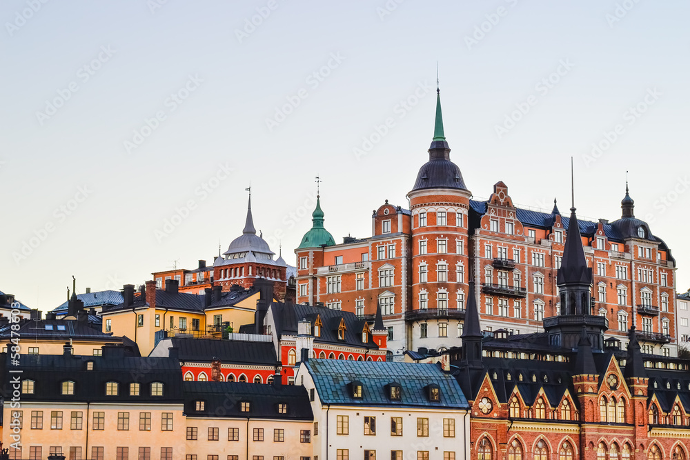 Obraz premium Old buildings