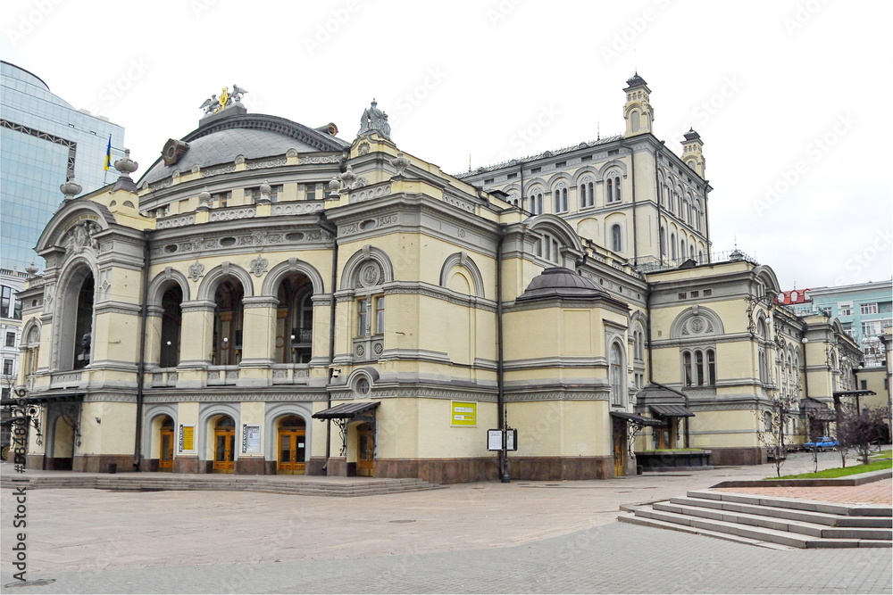 Kiev Opera House in Kiev city, Ukraine.