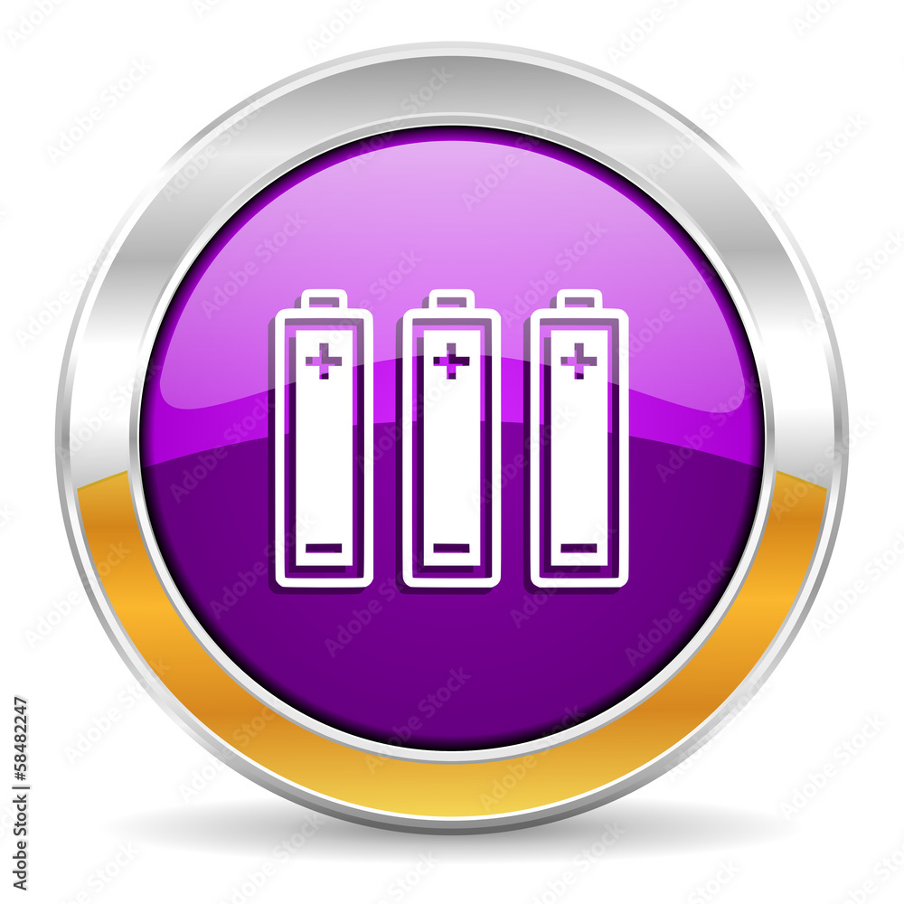 Fototapeta premium battery icon