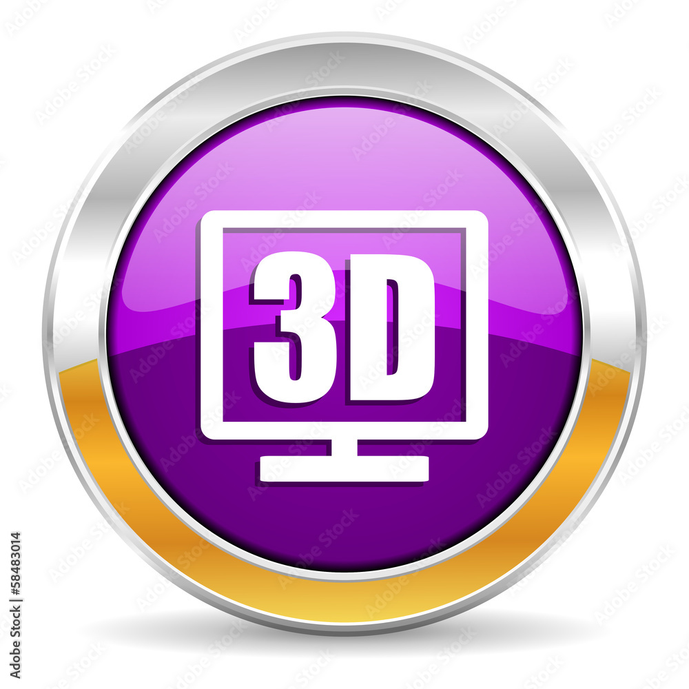 3d display icon 3d display icon