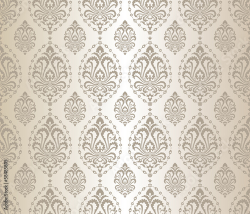 Seamless silver pattern.