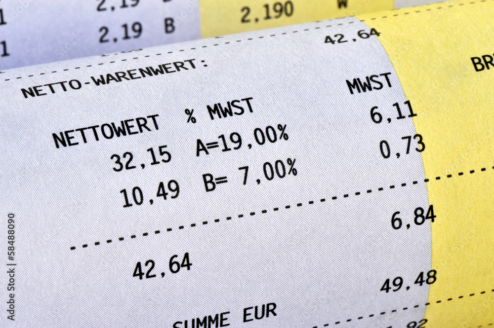 Rechnung Netto Brutto