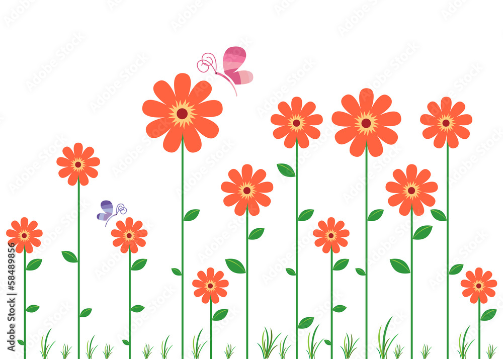 Obraz premium Beautiful Wall Decal