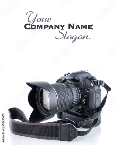 Camera with grip