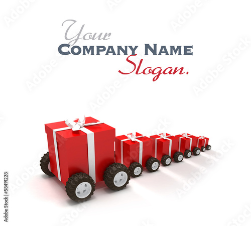 Gift boxes convoi