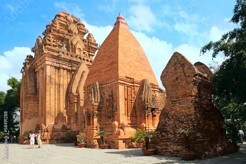 Towers Cham civilization. Nha Trang, Vietnam
