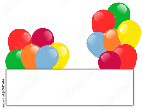 Étiquette ballons