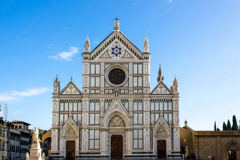 facciata chiesa di Santa Croce a Firenze