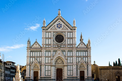 facciata chiesa di Santa Croce a Firenze