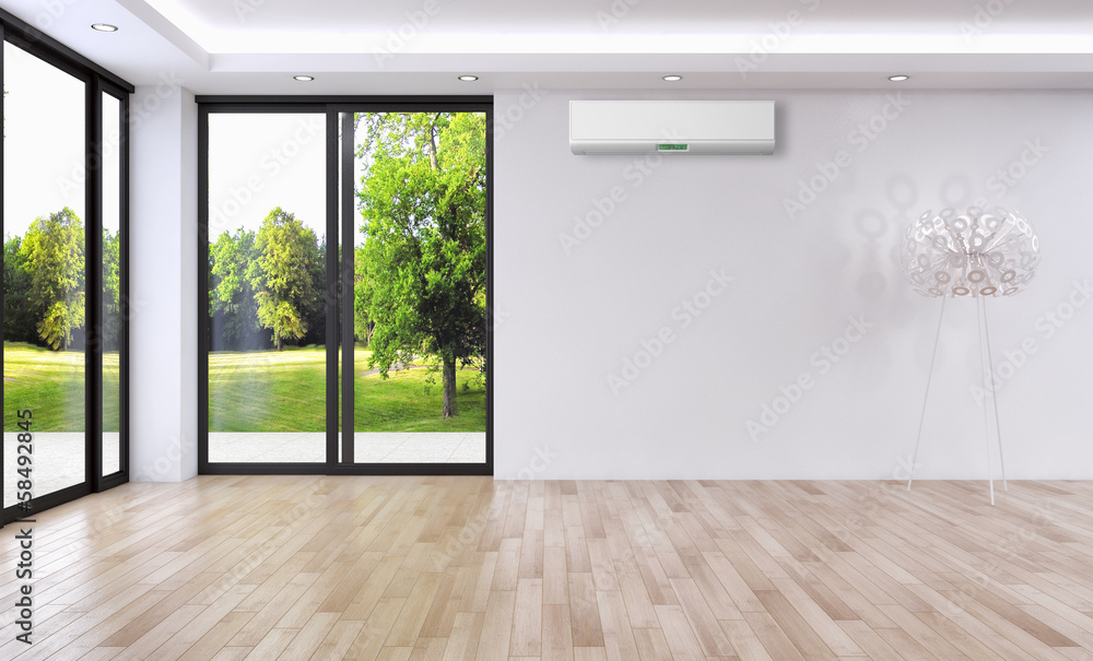 Obraz premium Interno con aria condizionata