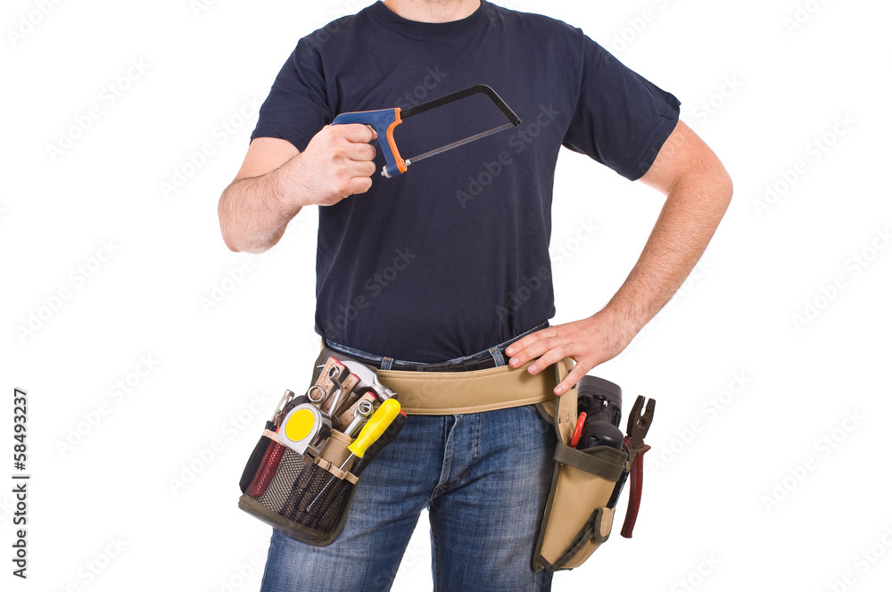 Blue collar worker. Blue collar worker.