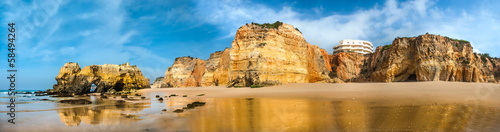 Beach landscape-Praia da rocha