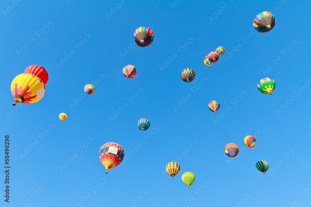 Obraz premium hot air balloons