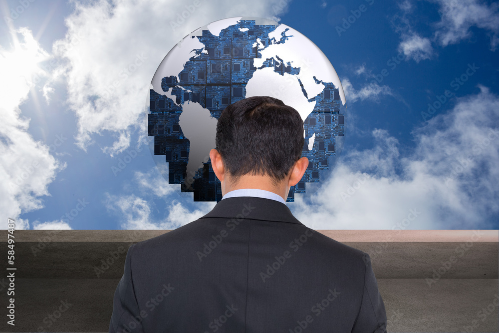 Composite image of asian businessman Composite image of asian businessman