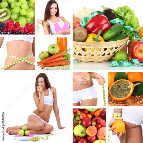 Diet collage