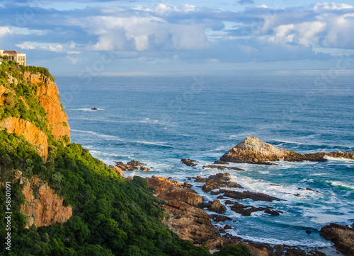 Indian Ocean at Knysna, South Africa