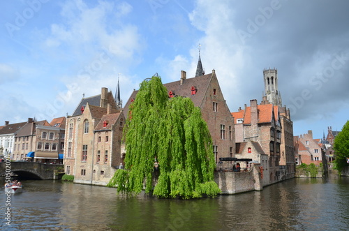 Bruges en Belgique. photo