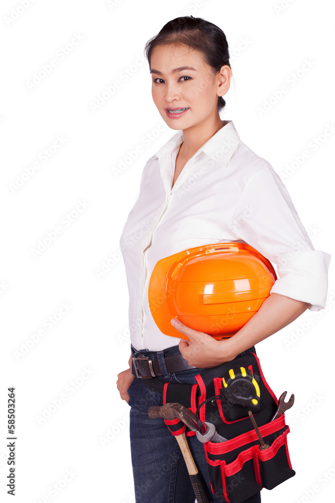Female engineer