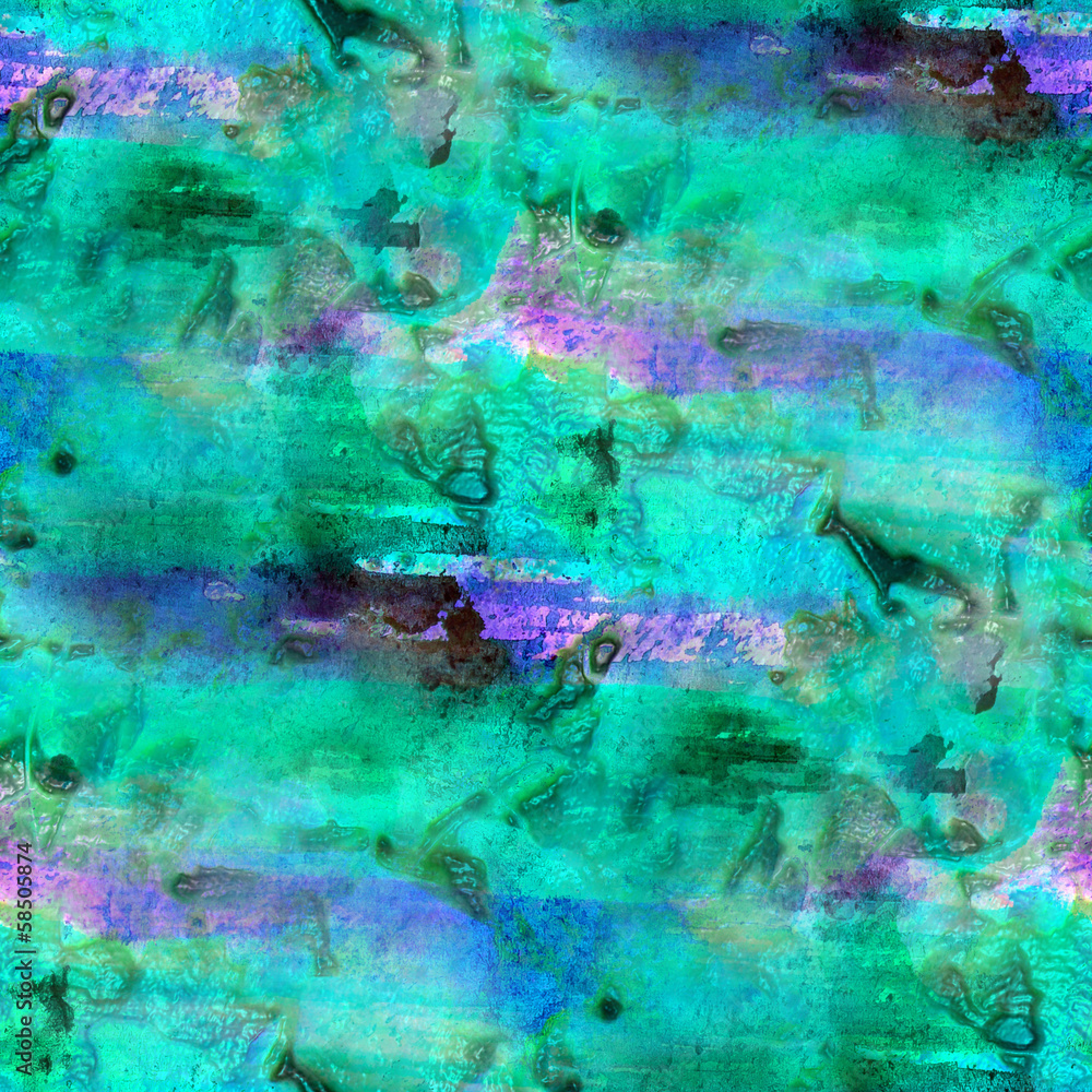 background watercolor art blue green seamless texture abstract