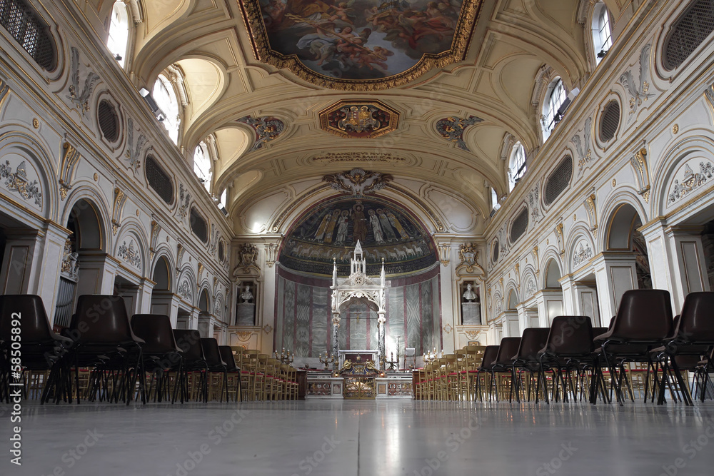 St. Cecilia church in Rome