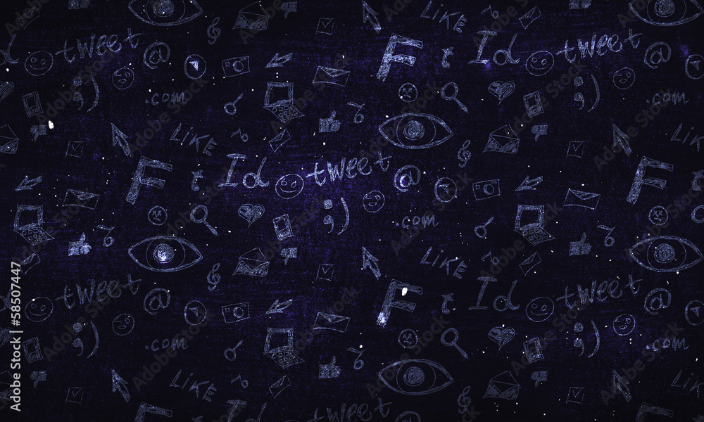 Social media icons Social media icons