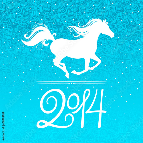 new year horse